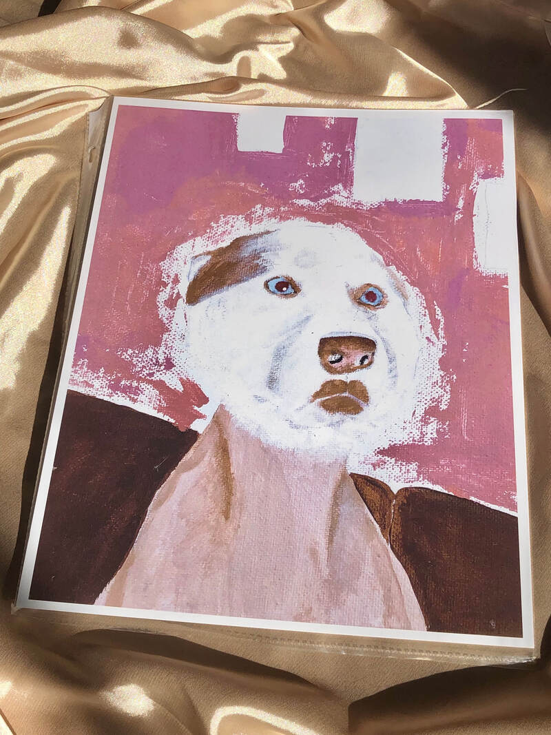 "Bare" Color Print
