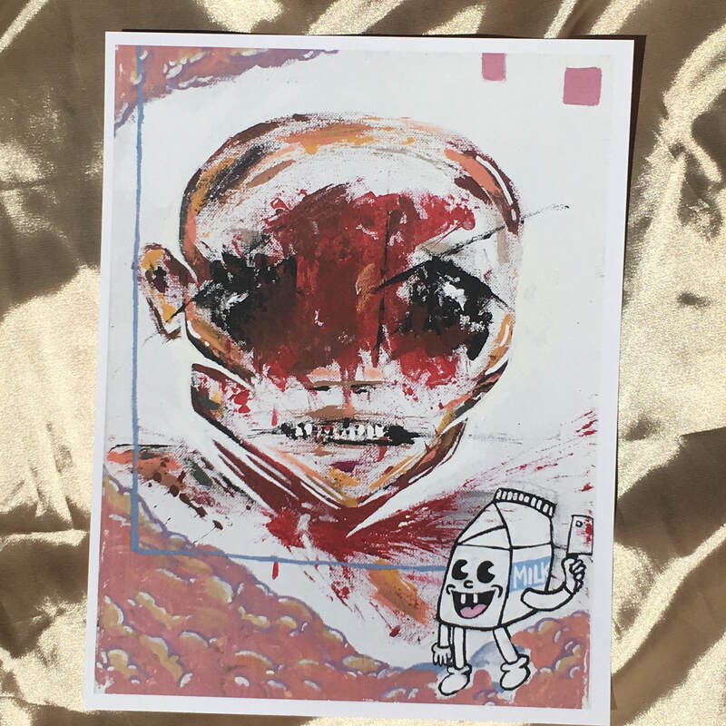 "Blood, Milk, and Sky" Color print